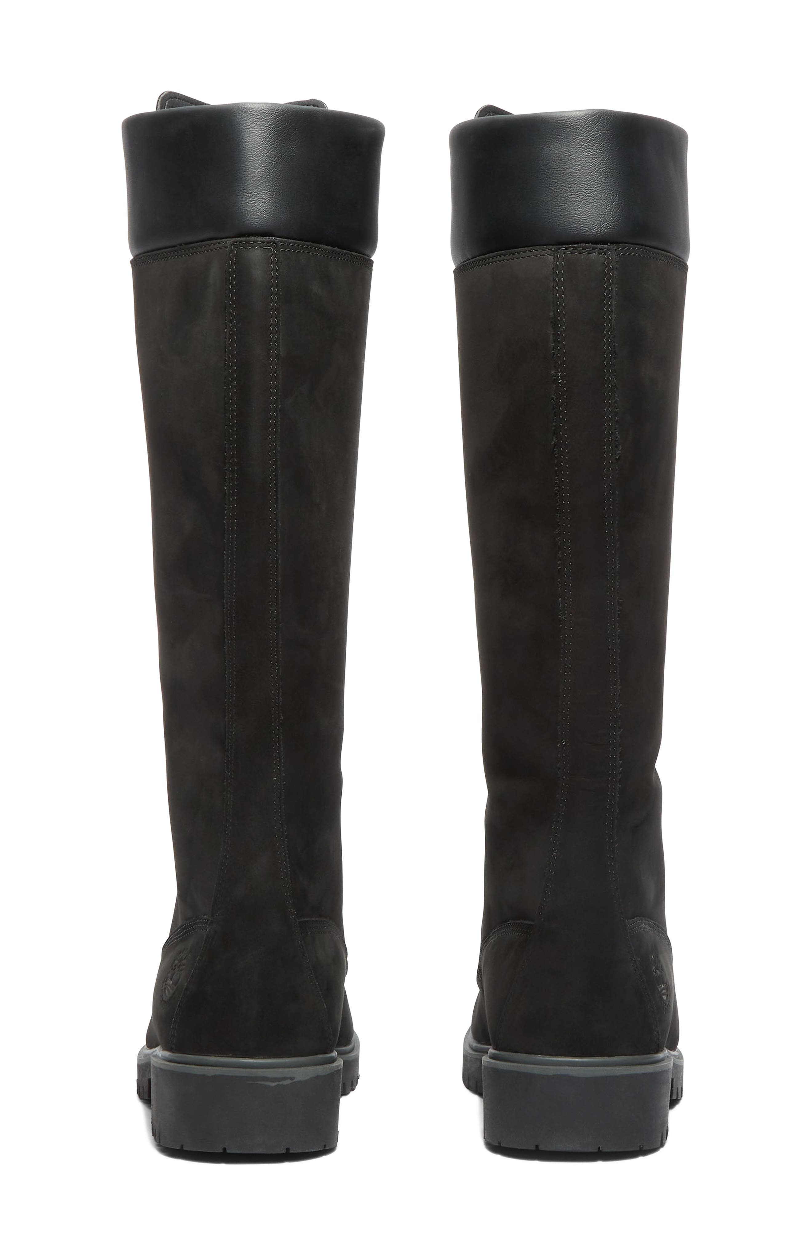 Timberland Premium 14-Inch Lace-Up Waterproof Boot, Alternate, color, Black