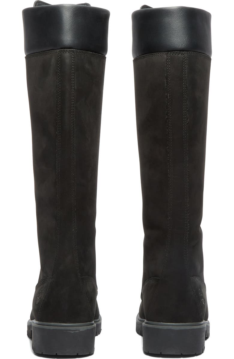 Timberland Premium 14-Inch Lace-Up Waterproof Boot, Alternate, color, Black