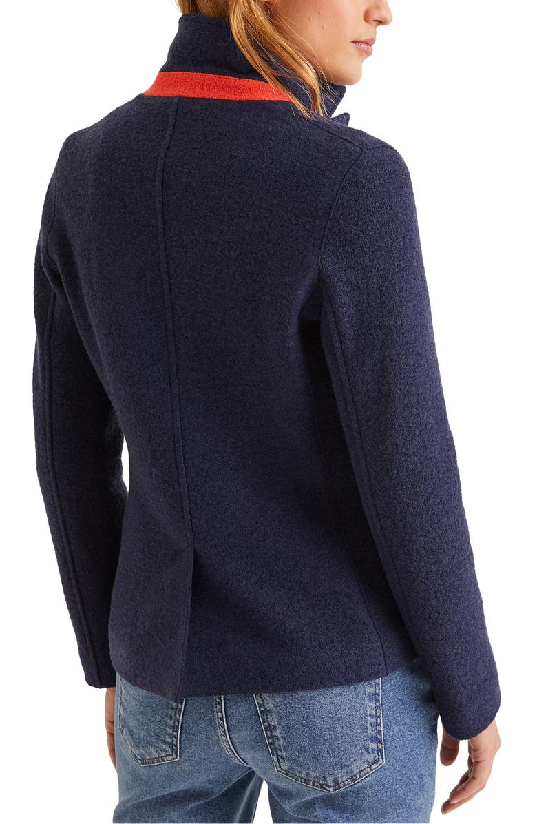 Boden Woolf Wool Blend Blazer, Alternate, color, Navy