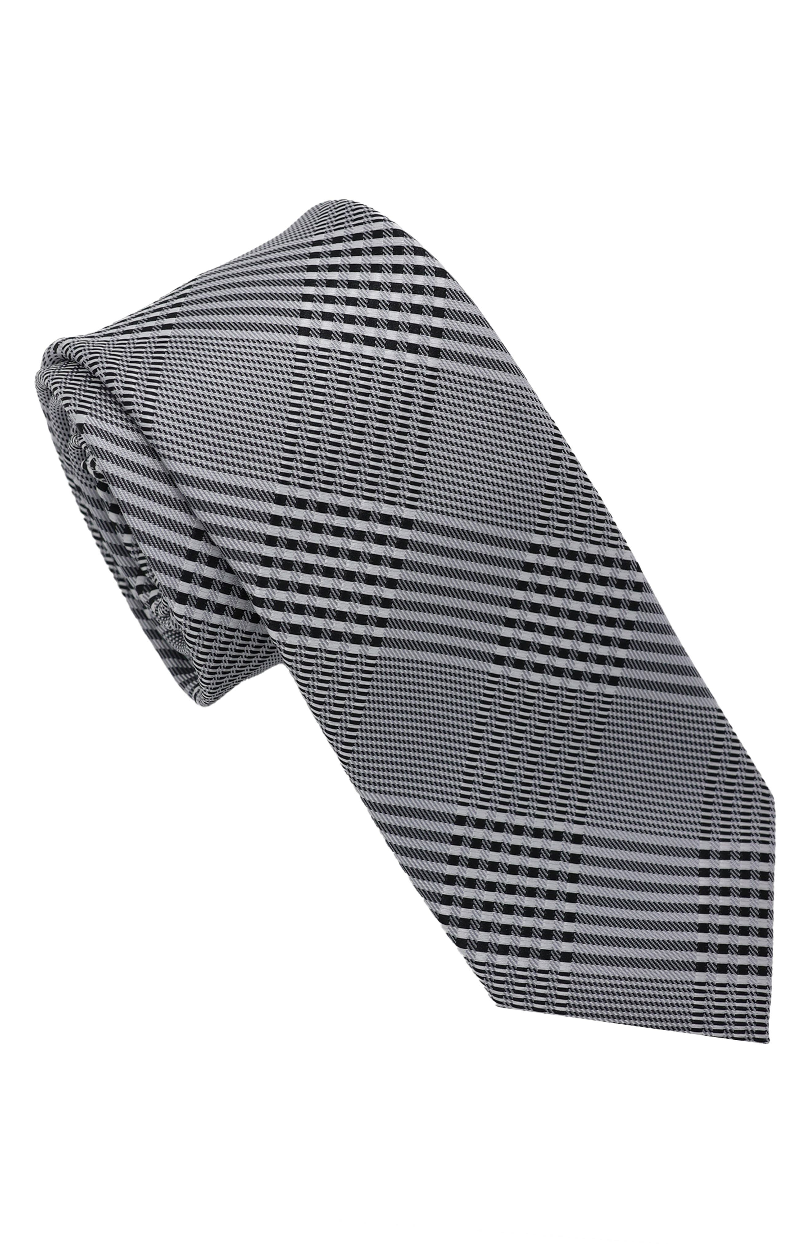 Hickey Freeman Plaid Tie