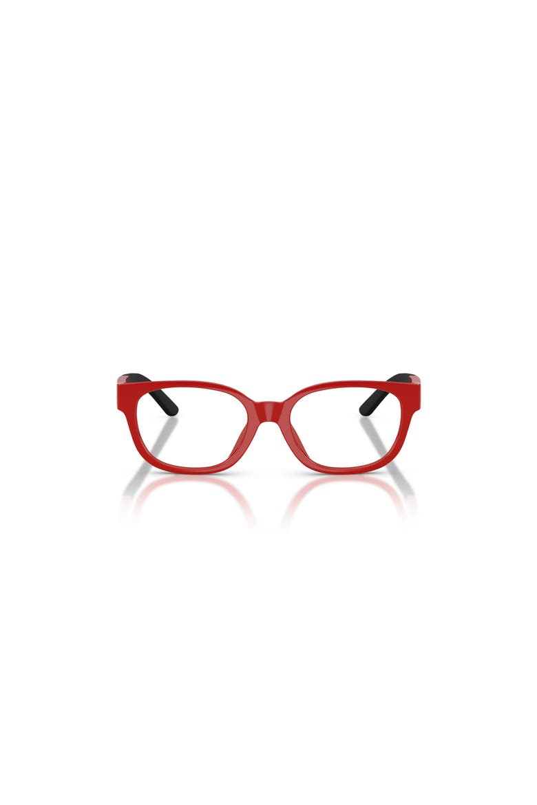 47mm Rectangle optical glasses, Alternate, color, Red