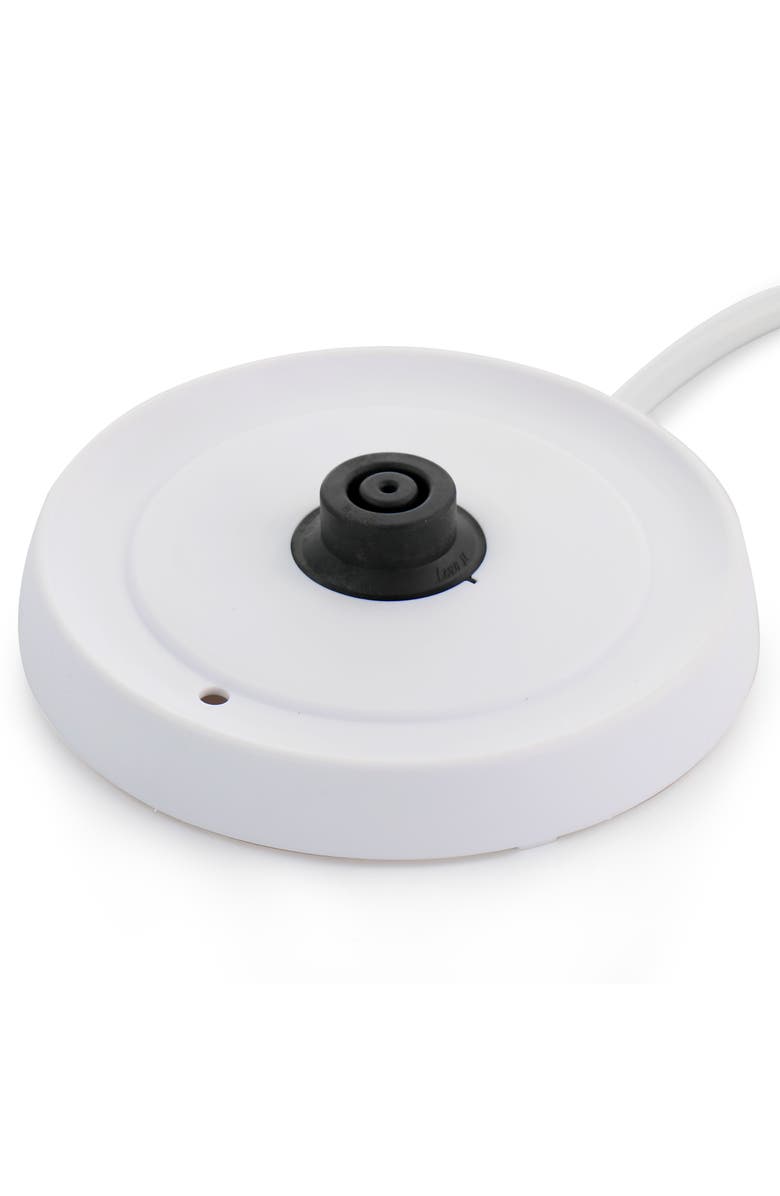 Better Chef 1.7 Liter Glass 360 Degree Cordless LED Electric Kettle, Alternate, color, White