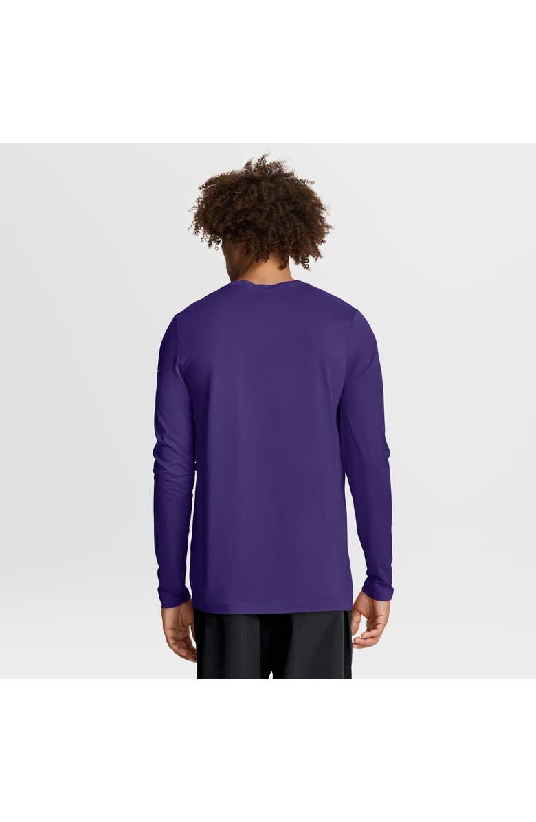 Nike Men's Nike Purple Minnesota Vikings Primetime Legend Icon Performance Long Sleeve T-Shirt, Alternate, color, Purple