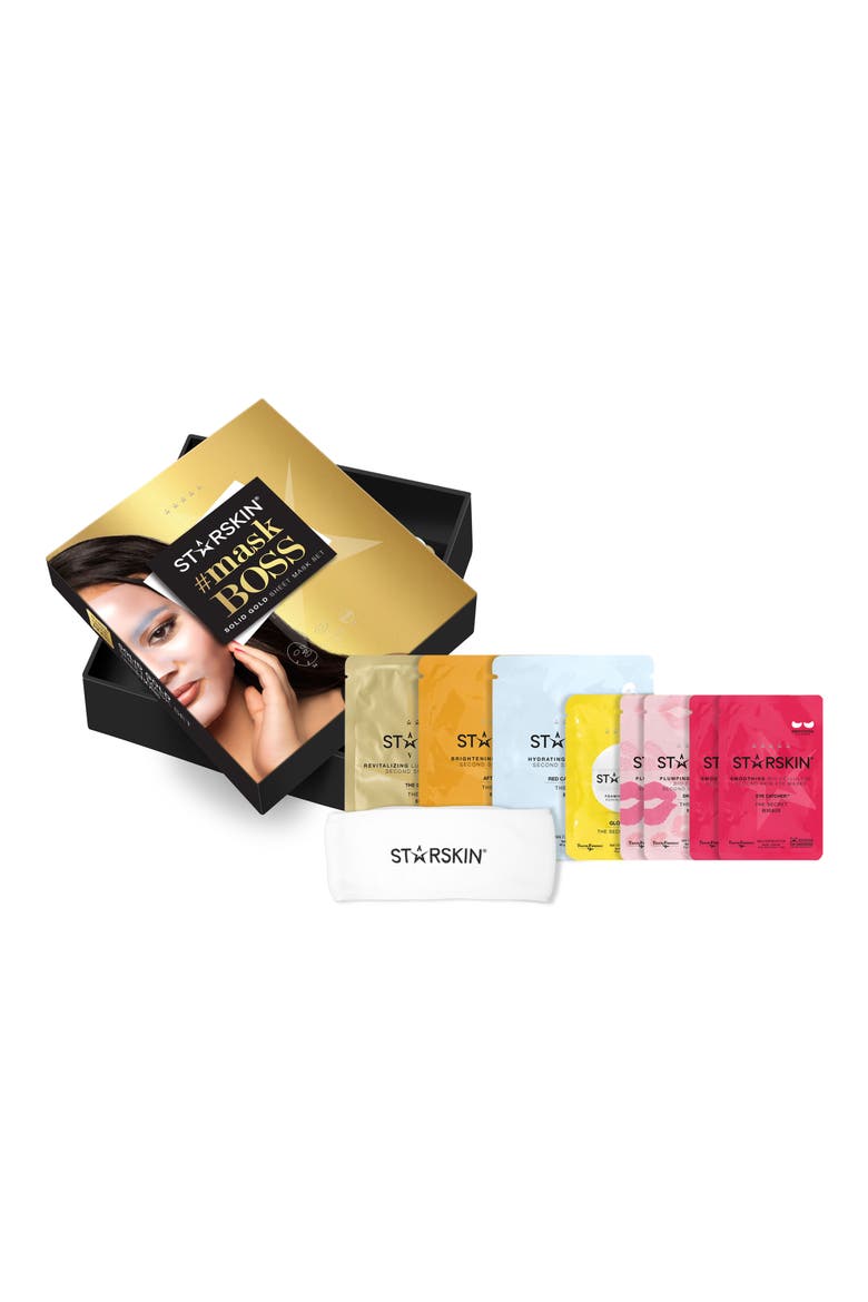 Starskin® Solid Gold Sheet Mask Set (Nordstrom Exclusive), Main, color, NO COLOR