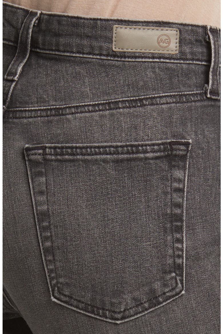 Alexxis High Waist Bootcut Jeans, Alternate, color, TARMAC
