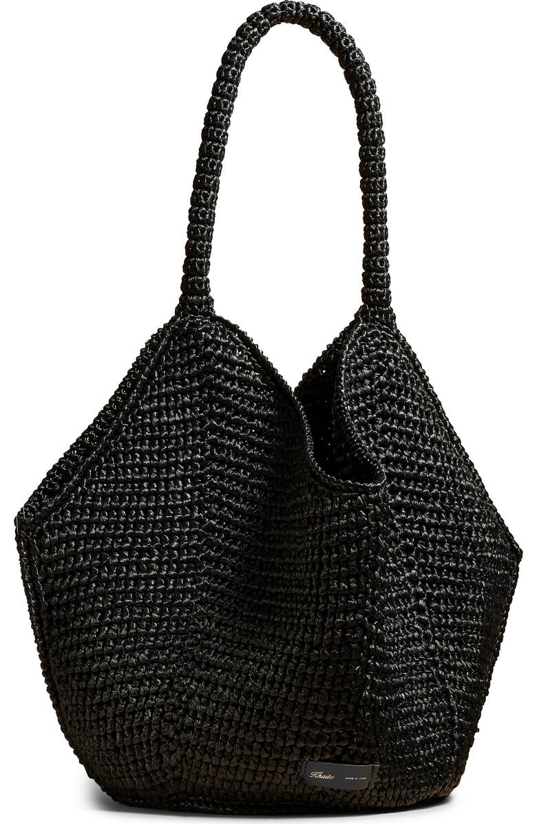 Khaite Medium Lotus Raffia Tote, Main, color,