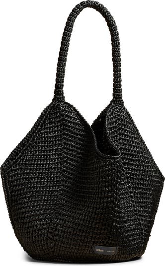 Khaite Medium Lotus Raffia Tote | Nordstrom
