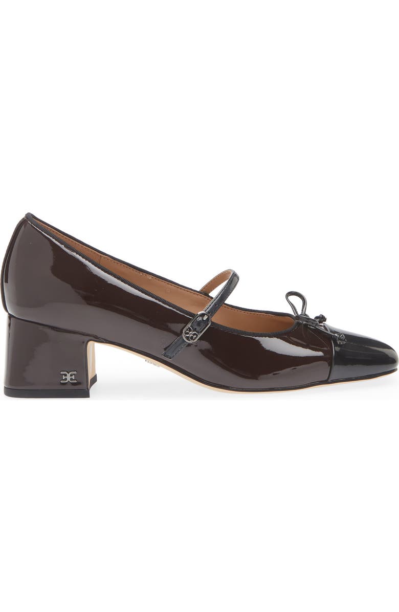 Sam Edelman Thora Mary Jane Pump, Alternate, color, Choco/ Black
