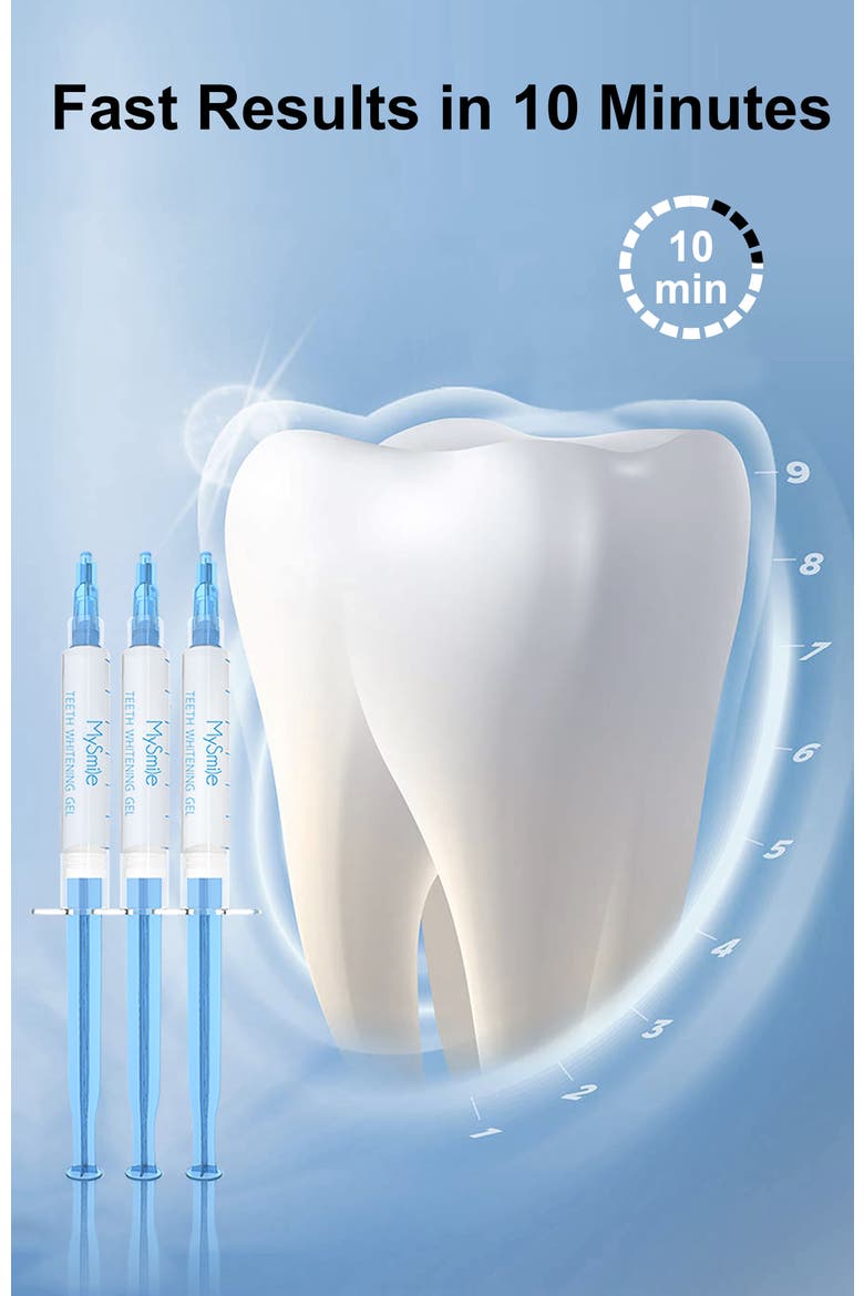 Teeth Whitening Gel Refill Pack, 3 Non-Sensitive Teeth Whitening Gel, Alternate, color, Clear