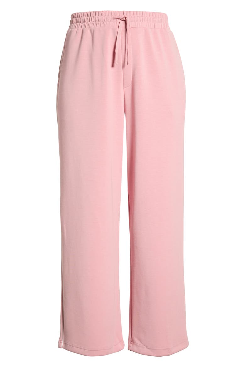 Knit Drop Shoulder T-Shirt, Alternate, color, BLUSH