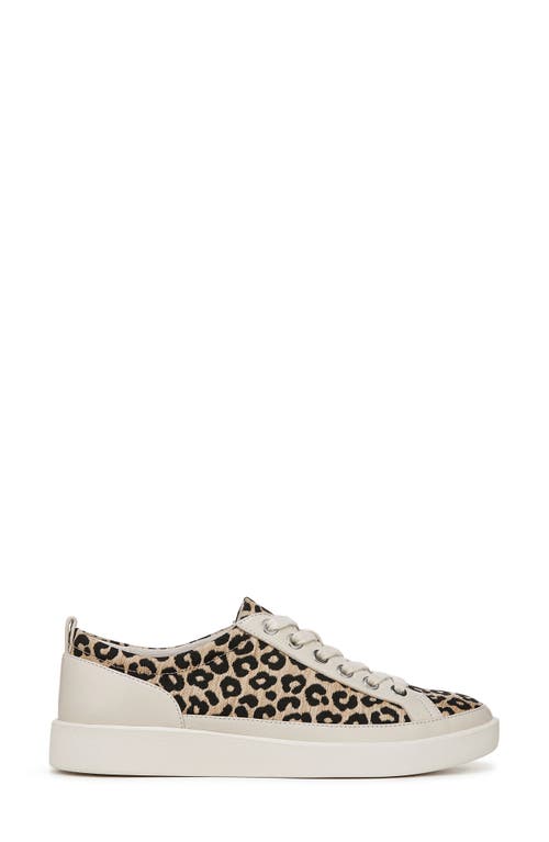 Vionic Winny Low Top Sneaker In Natural Leopard