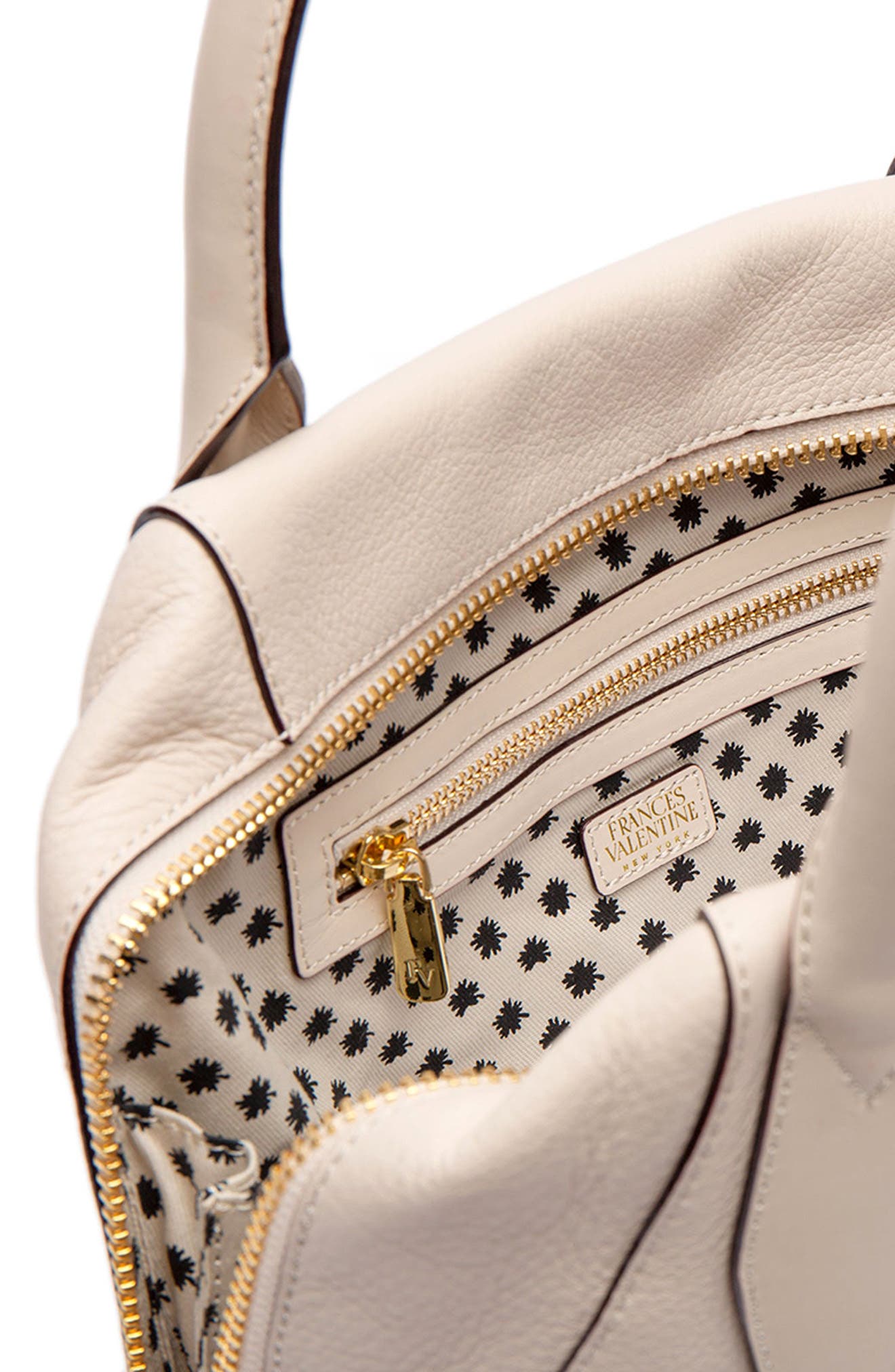 Frances Valentine Abby Leather Satchel, Alternate, color, 