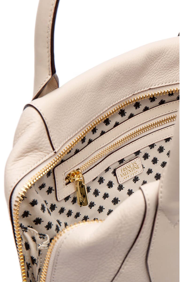 Frances Valentine Abby Leather Satchel, Alternate, color,