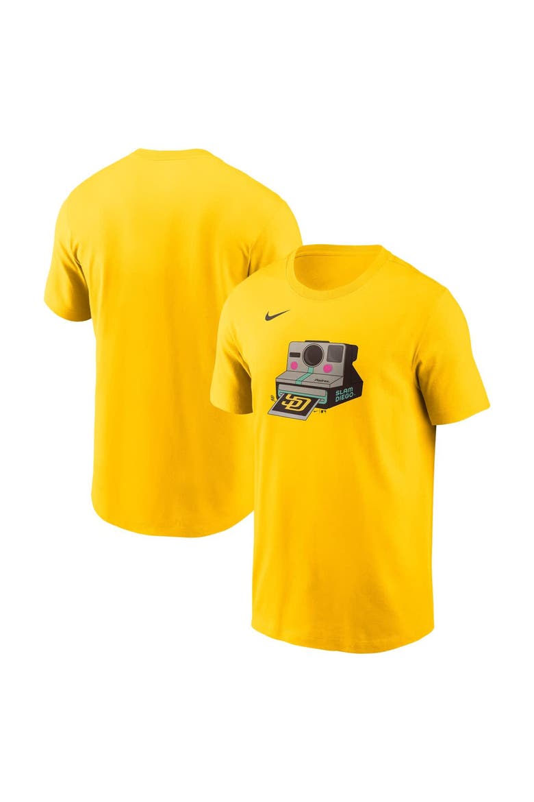 Men's Nike Gold San Diego Padres Local Hometown T-Shirt, Main, color, Gold
