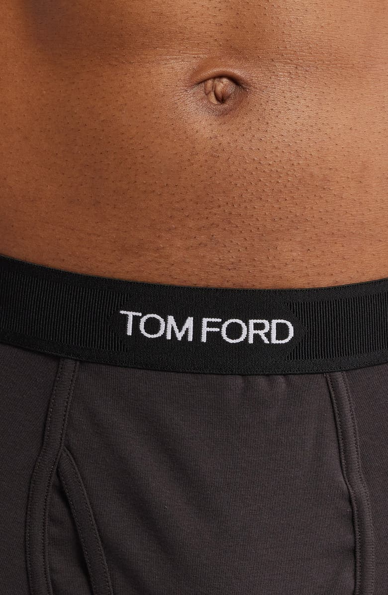 TOM FORD Stretch Jersey Boxer Briefs, Alternate, color, Dark Mink