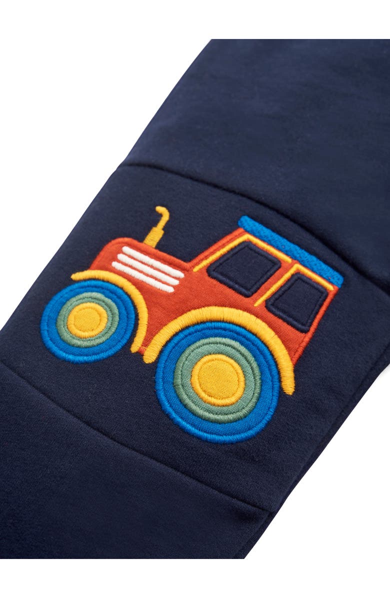 JOJO MAMAN BEBE Tractor Appliqué Sweatshirt & Joggers Set, Alternate, color, 