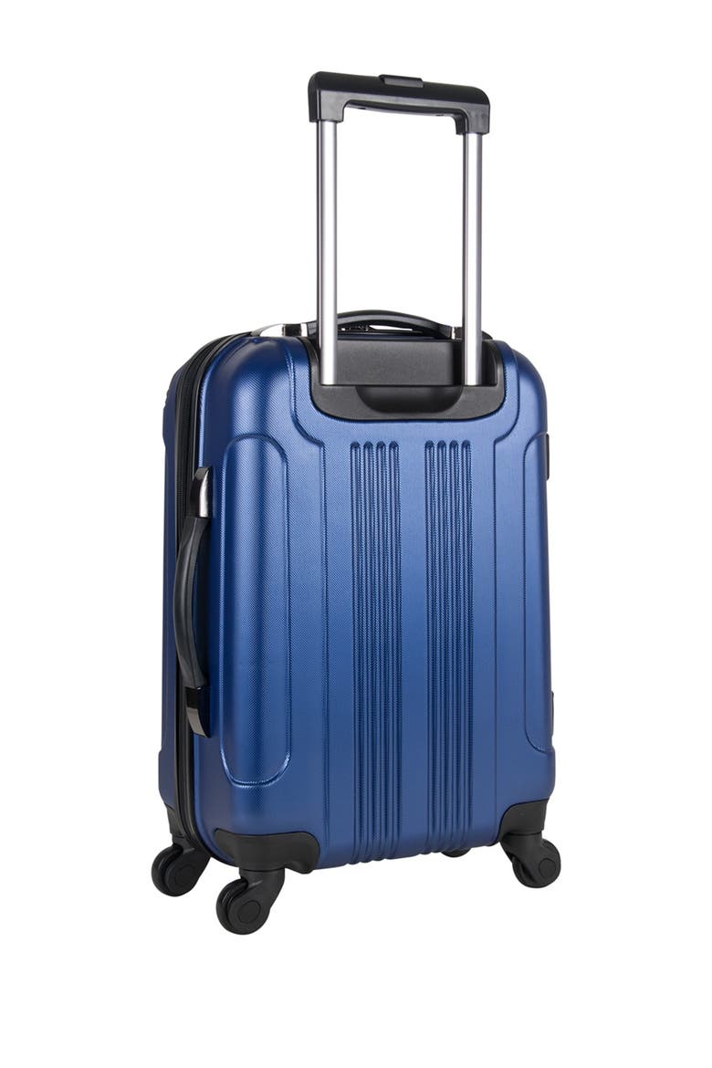 3-Piece 4-Wheel Spinner Lightweight Luggage Set, Alternate, color, COBALT BLUE