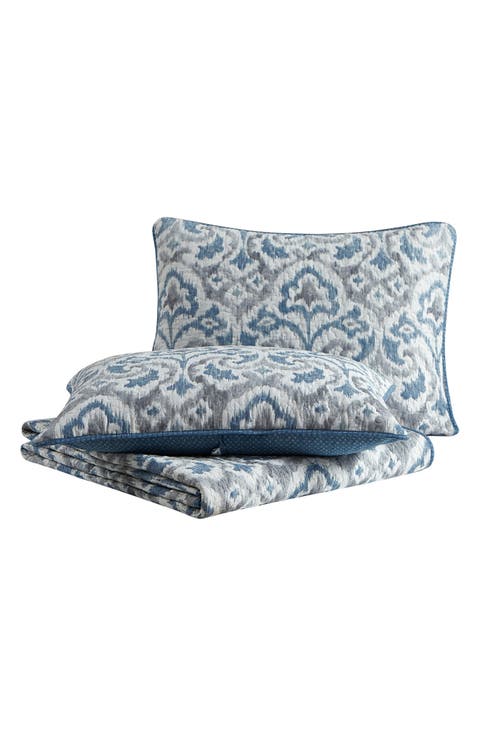 Cape Verde Cotton Quilt & Sham Set