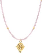 Seven Saints Taurus Zodiac Choker Necklace