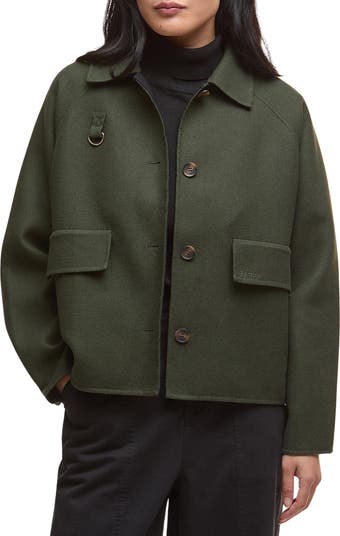 Barbour Leonie Wool Blend Overshirt | Nordstrom