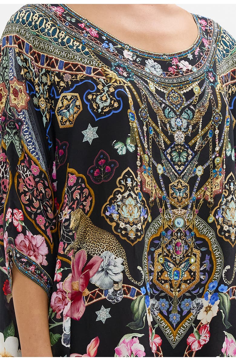 Camilla Scoop Back Hem Dress Midnight In Monserrate, Alternate, color, 