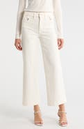 PAIGE Anessa High Waist Ankle Wide Leg Jeans