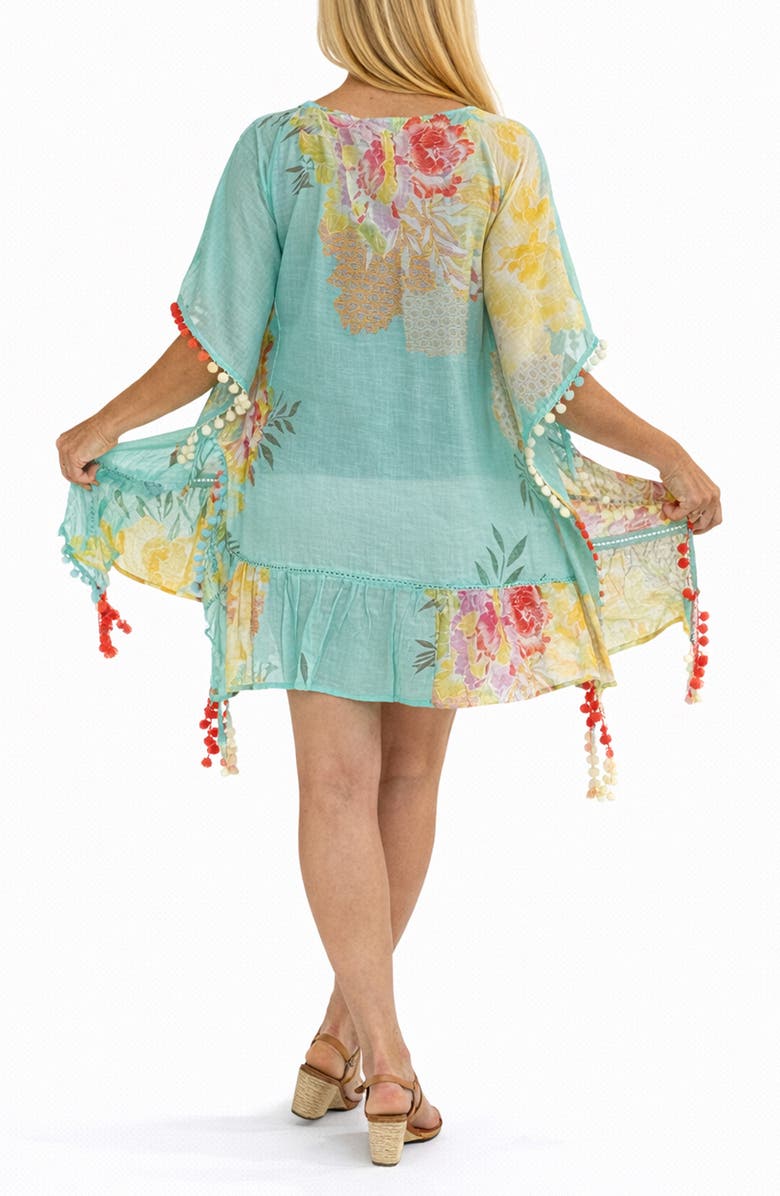 RANEES <p>Floral Cotton Cover-Up</p>, Alternate, color, 