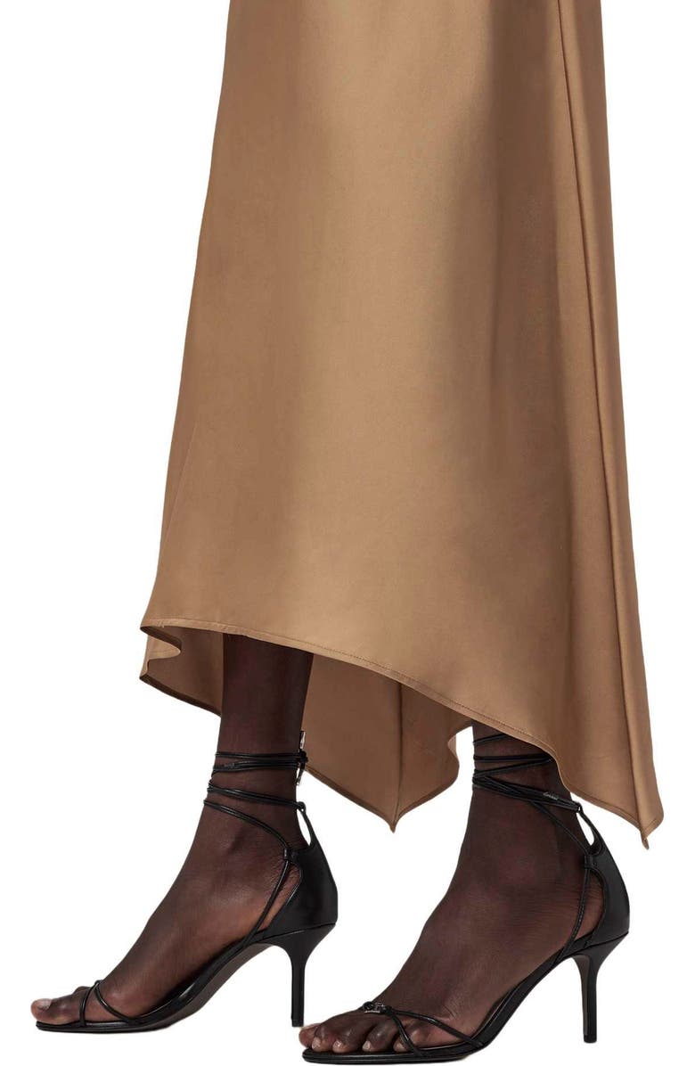 AllSaints Ali Ankle Wrap Sandal, Alternate, color, Black