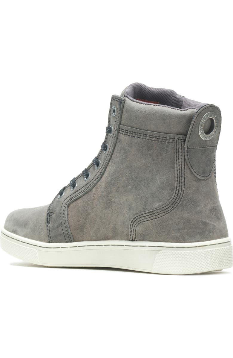 HARLEY DAVIDSON Bateman Leather High Top Moto Sneaker, Alternate, color,