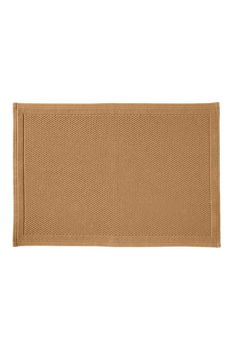 Cove Organic Cotton Bath Rug, Main, color, GINGER