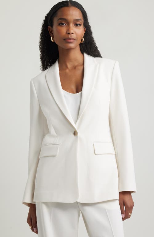 Nordstrom Relaxed Fit Blazer In Ivory Tofu