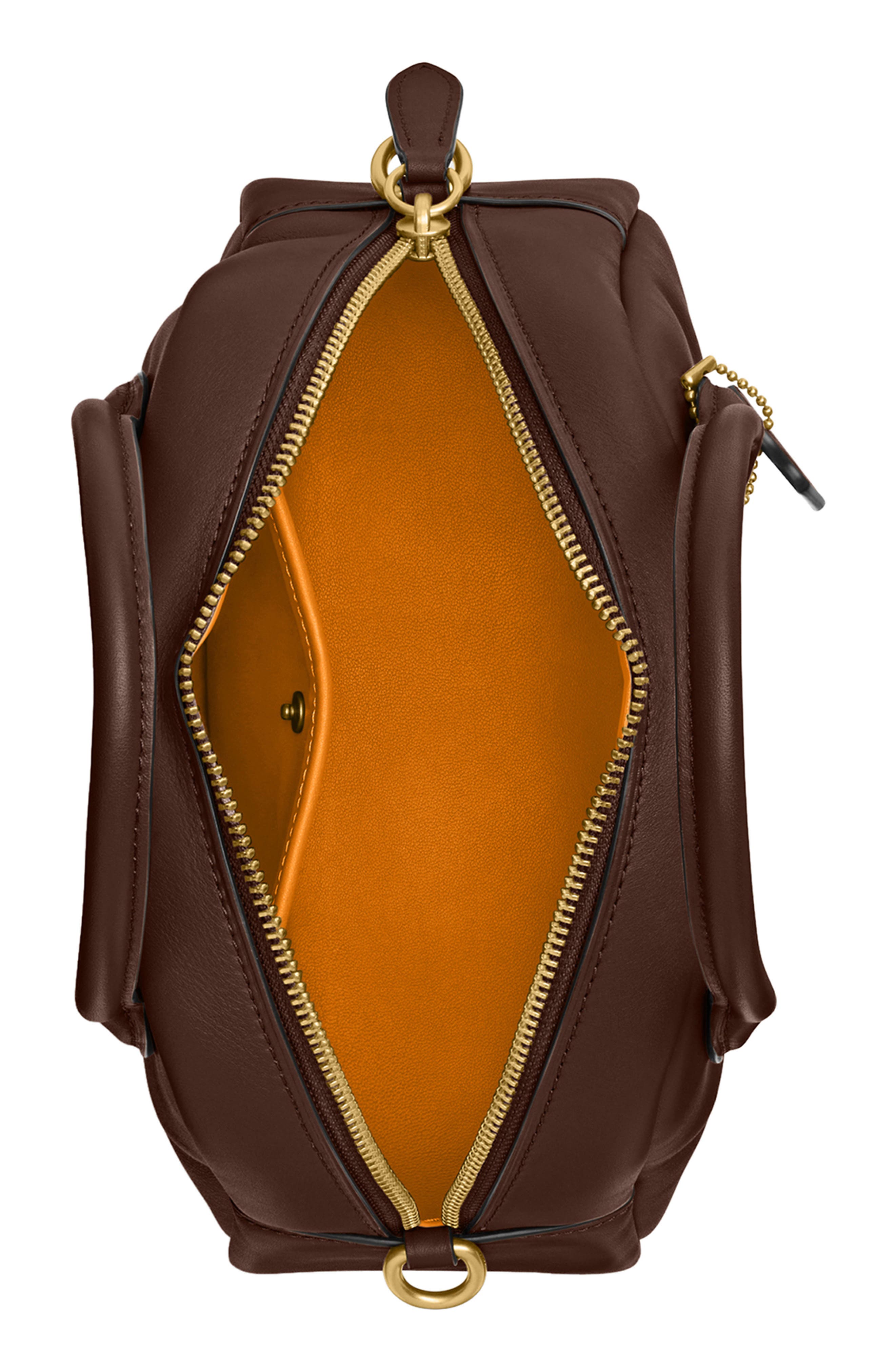 COACH Borough Leather Bowling Bag, Alternate, color, 