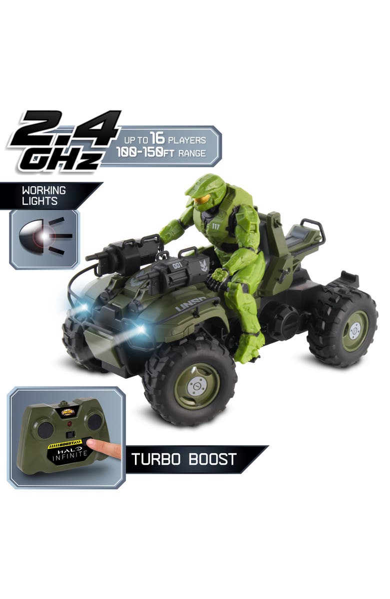 HALO Infinite Gungoose 
Master Chief 2.4 GHz Radio Control Vehicle, Alternate, color, Multicolored