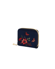 Fable England Floral Velvet Purse Small