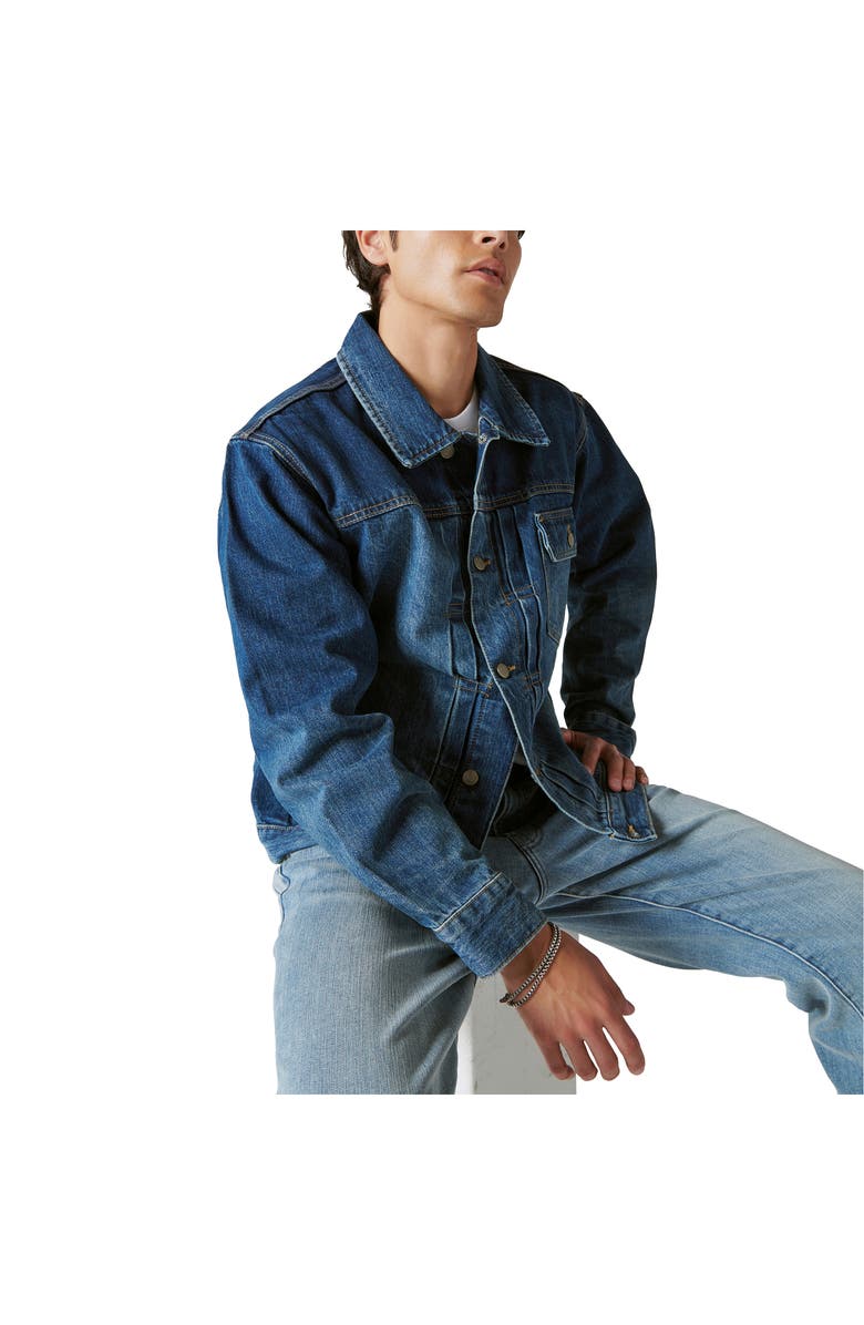 Lucky Brand Legend Selvedge Denim Jacket, Alternate, color, 
