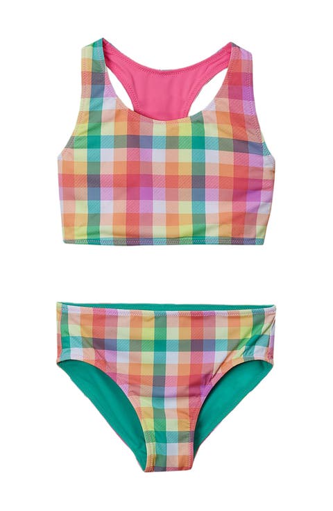 Girls Wrap Front Bikini Swimsuit Set