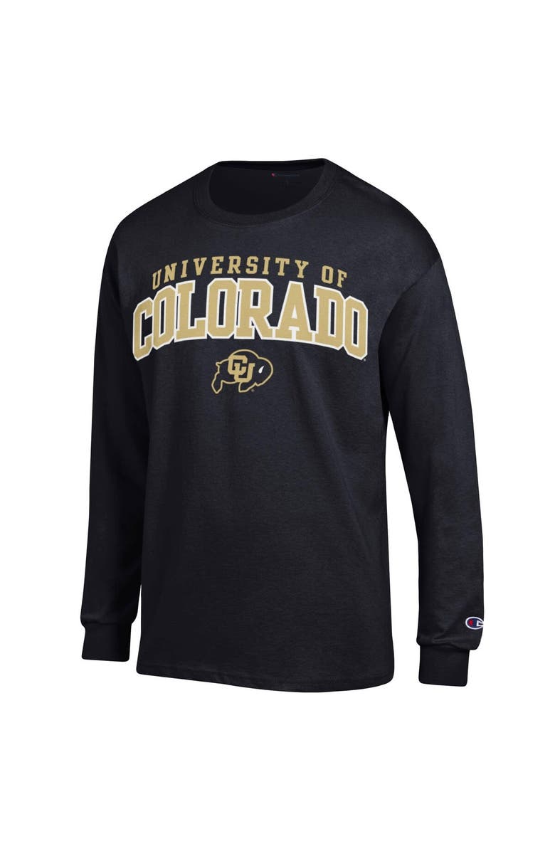 Champion Men's Champion Black Colorado Buffaloes Property Of Long Sleeve T-Shirt, Alternate, color, 