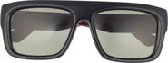 Gucci 55mm Square Sunglasses