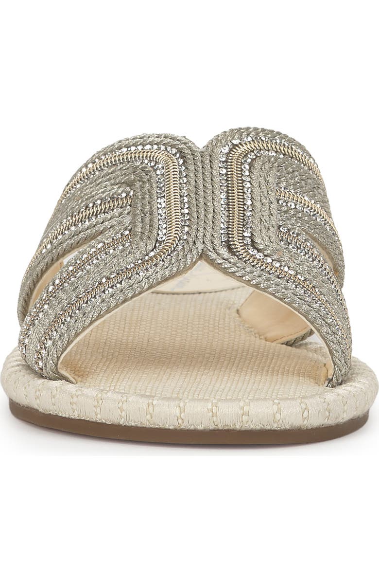 Jessica Simpson Blesyn Slide Sandal, Alternate, color, Metallic Cream