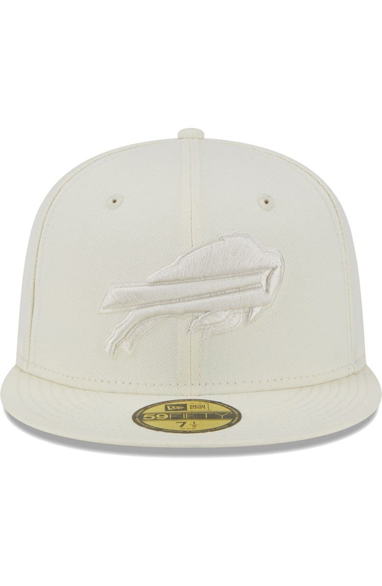New Era Men's New Era Cream Buffalo Bills Color Pack 59FIFTY Fitted Hat, Alternate, color, 