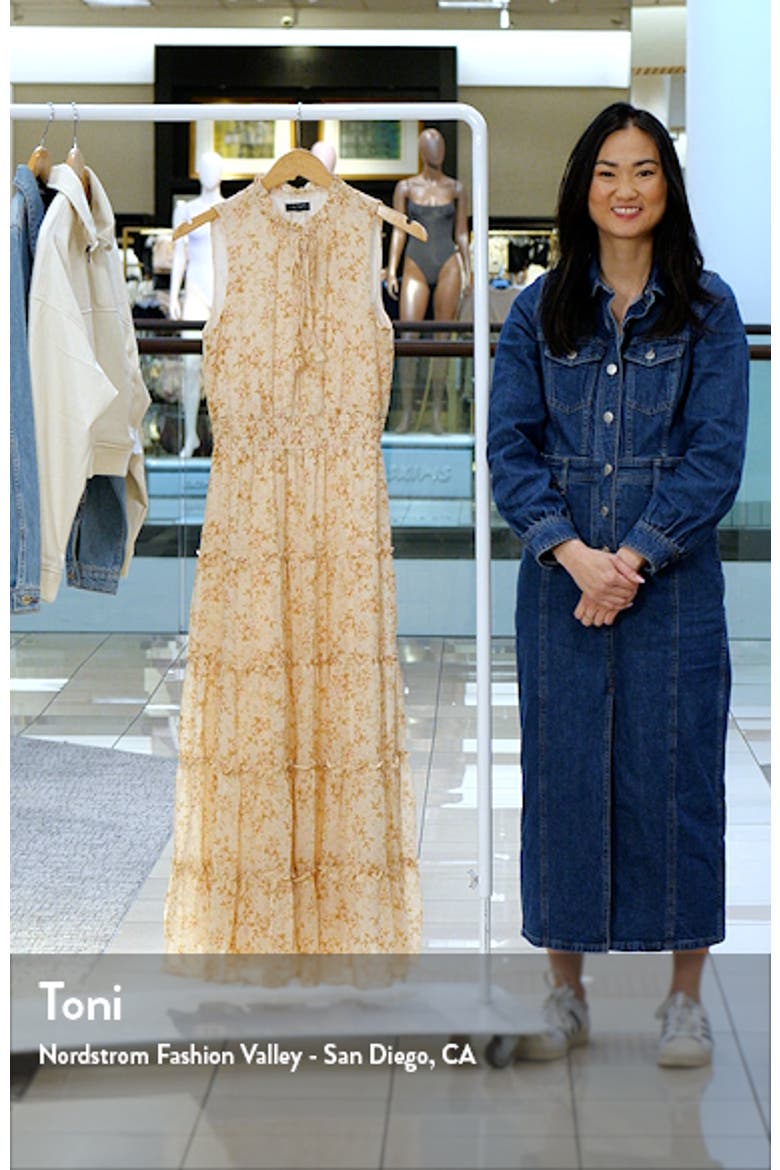 Sleeveless Tiered Maxi Dress video