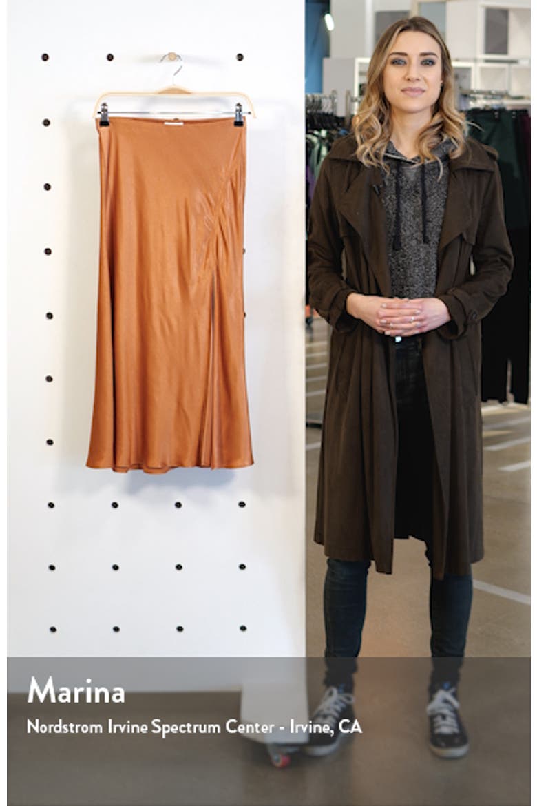 Bias Cut Satin Skirt video