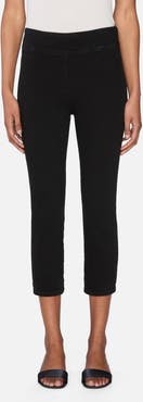 FRAME Jetset Weekend Pull-On High Waist Capri Jeans