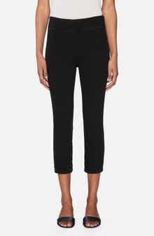 FRAME Jetset Weekend Pull-On High Waist Capri Jeans