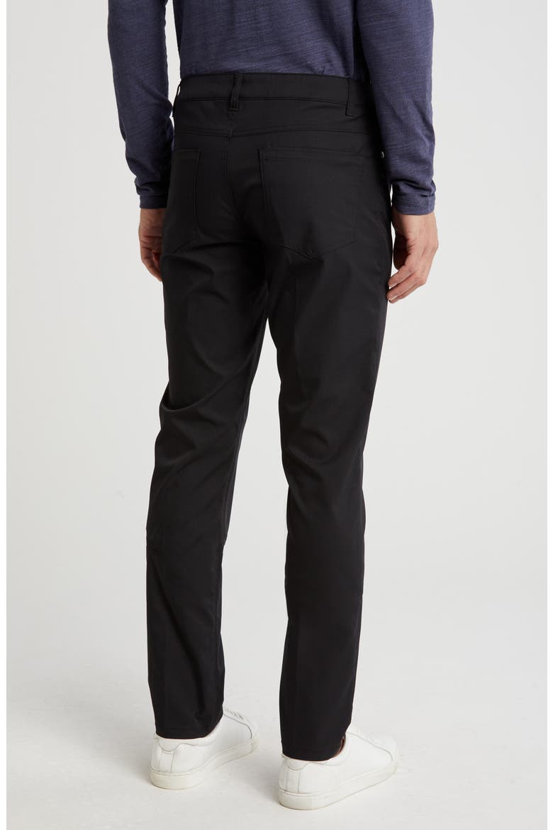 Stretch Performance Pants, Alternate, color, BLACK
