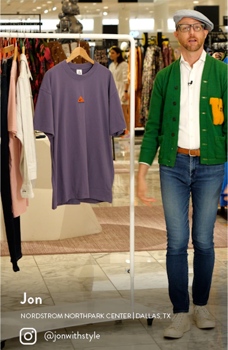 All Conditions Gear Lung Embroidered T-Shirt, sales video thumbnail