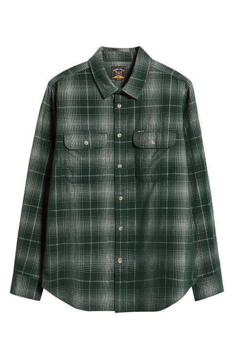 Lockhart Plaid Cotton Button Up Shirt