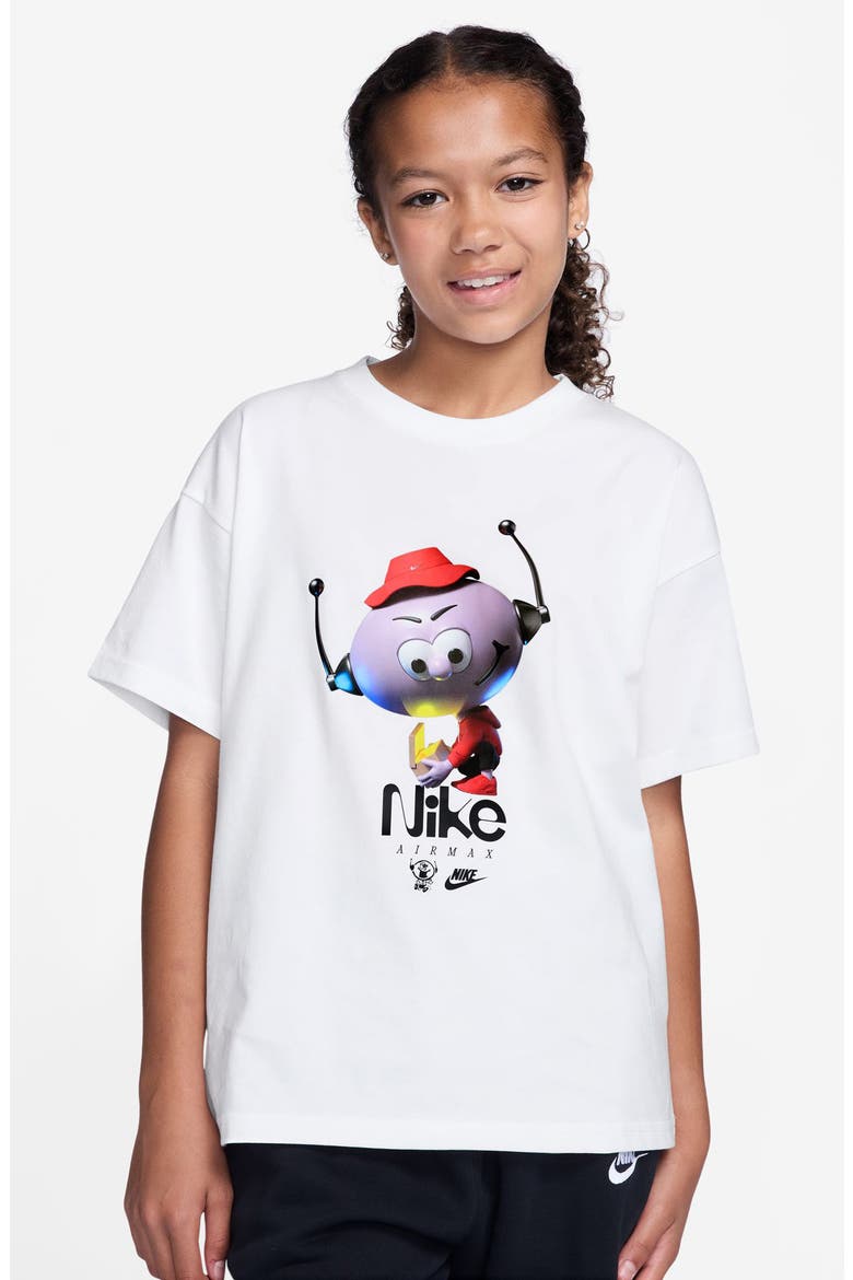 Kids' Max90 Grail Graphic T-Shirt, Main, color, WHITE
