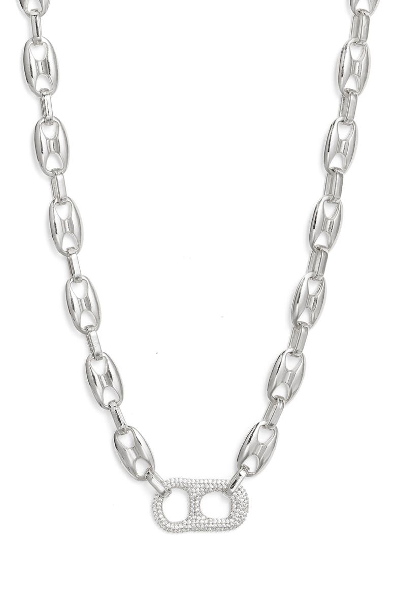 VIDAKUSH Soda Pop Necklace, Main, color, Silver