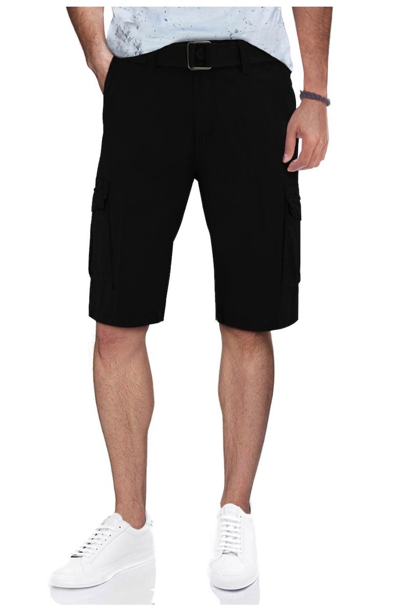 XRAY Belted Snap Button Cargo Shorts, Main, color, 